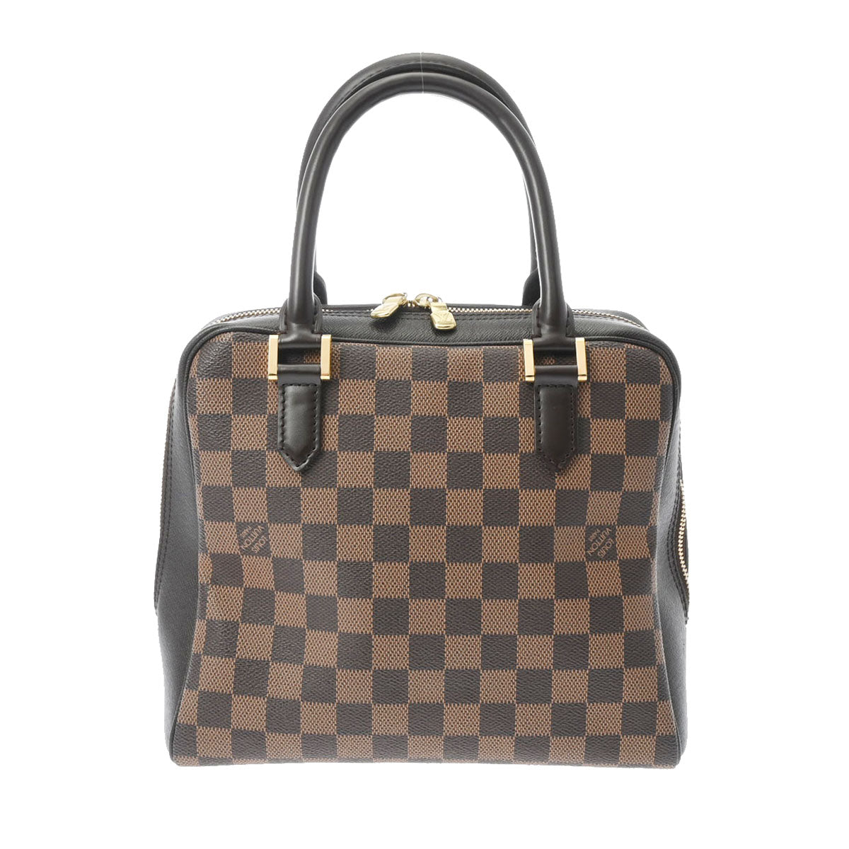 LOUIS VUITTON ルイヴィトン ダミエ ブレラ ブラウン N51150 レディース ダミエキャンバス ハンドバッグ Aランク 中古 