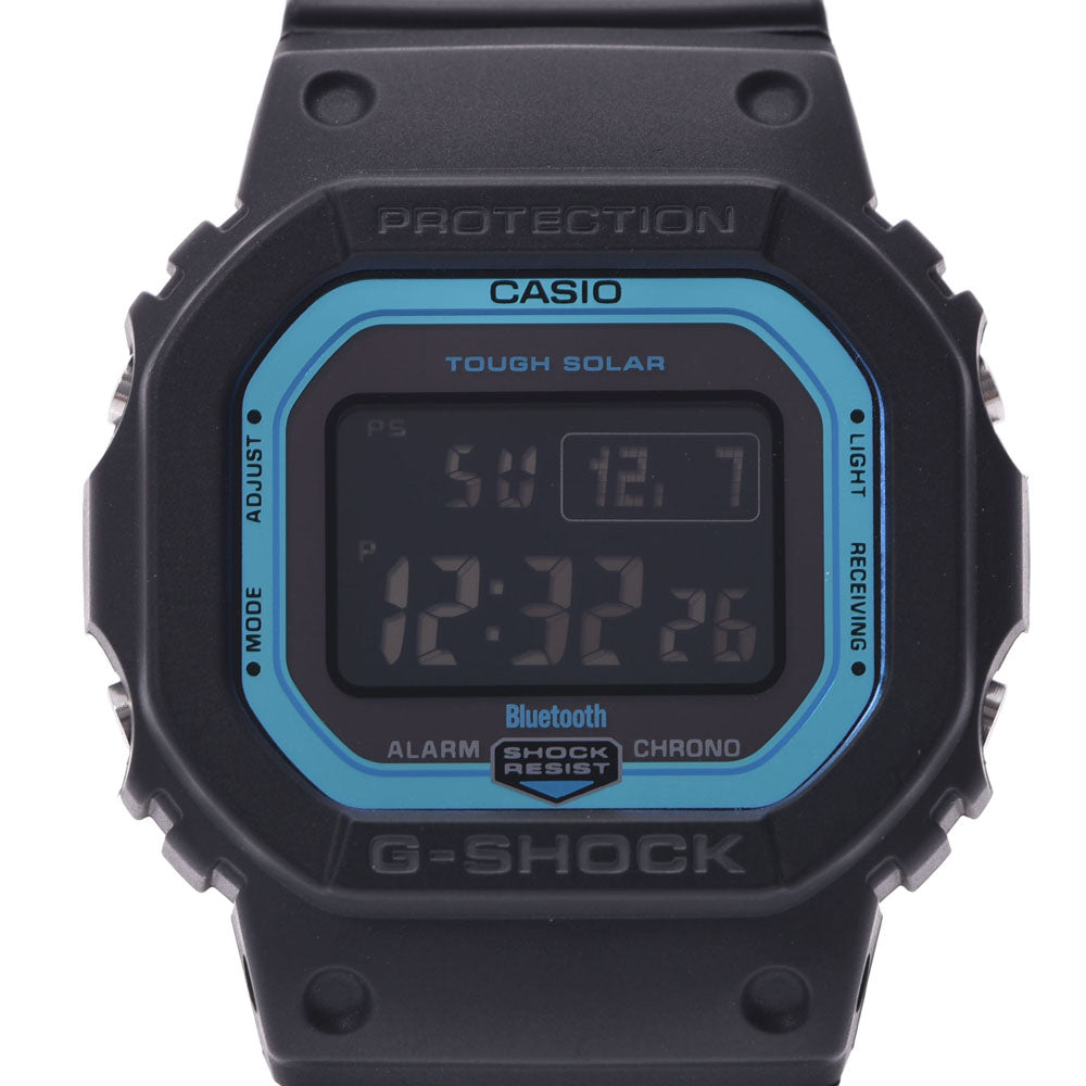 CASIO カシオ G-SHOCK  Bluetooth搭載 GW-B5600 メンズ 樹脂/SS 腕時計 ソーラー電波時計 黒文字盤 Aランク 中古 