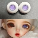 【12mm14mm16mm18mm】 ドールアイ ハンドメイドドール bjd 目 サイズ14/7 オビツ11アイ-4672