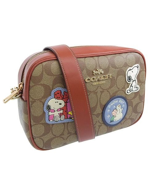 Coach × PEANUTS コーチ スヌーピー ピーナッツ コラボ ショルダーバッグ