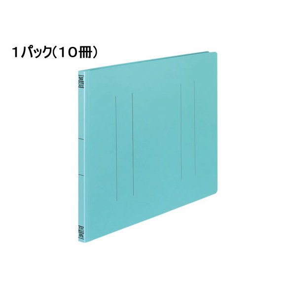 コクヨ フラットファイルV A3ヨコ とじ厚15mm 青 10冊 1パック(10冊) F835836-ﾌ-V48B