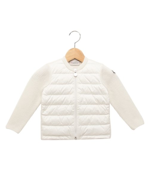 モンクレール ベビー服 カーディガン ホワイト ベビー MONCLER 9B00005 M1241 P00