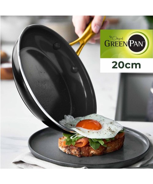 グリーンパン GREENPAN フライパン ストゥディオ 20cm IH ガス火対応 セラミックコーティング STUDIO CC007339