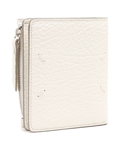 メゾンマルジェラ 二つ折り財布 ホワイト メンズ Maison Margiela SA1UI0023 P4455 T1003 WALLET FLIP FLAP