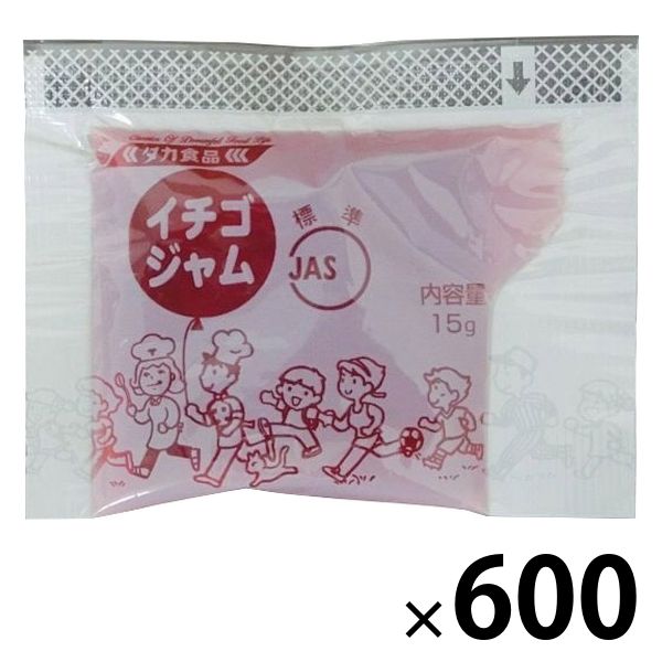 タカ食品工業 15G イチゴジャム 997298 1セット(15g×600個)