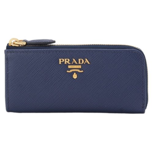 PRADA プラダ SAFFIANO サフィアーノ キー ケース キー リング コインケース 小銭入れ レザー