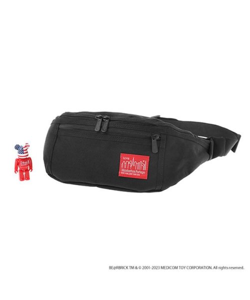 ウエストバッグ Manhattan Portage Alleycat Waist Bag w/ BE@RBRICK 2023 MP1101BE@RBRICK23