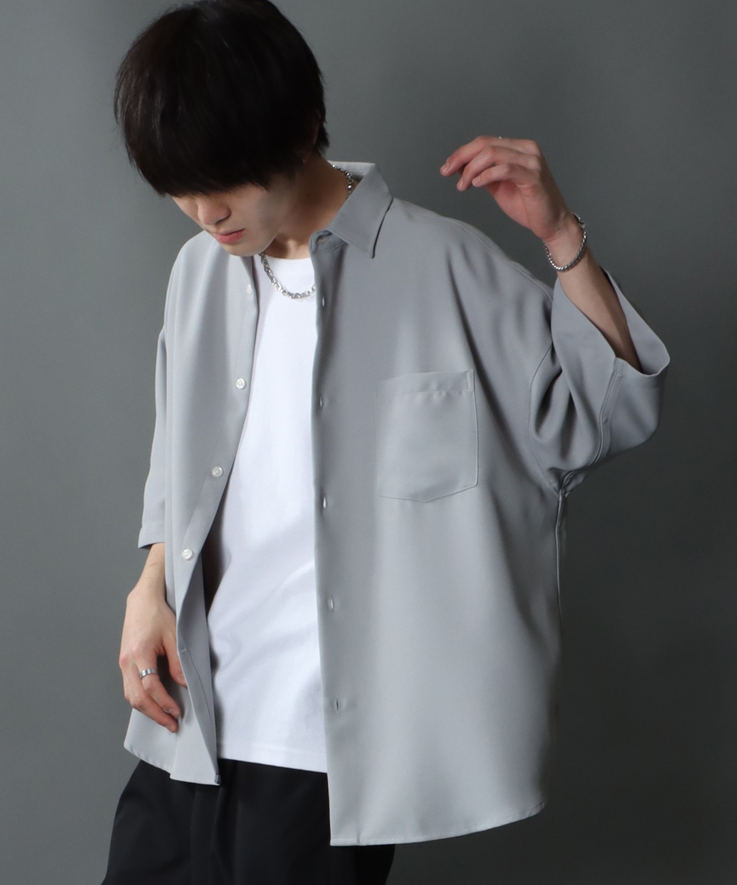 SITRY/【SITRY】Oversize Drop shoulder Regular colla･･･