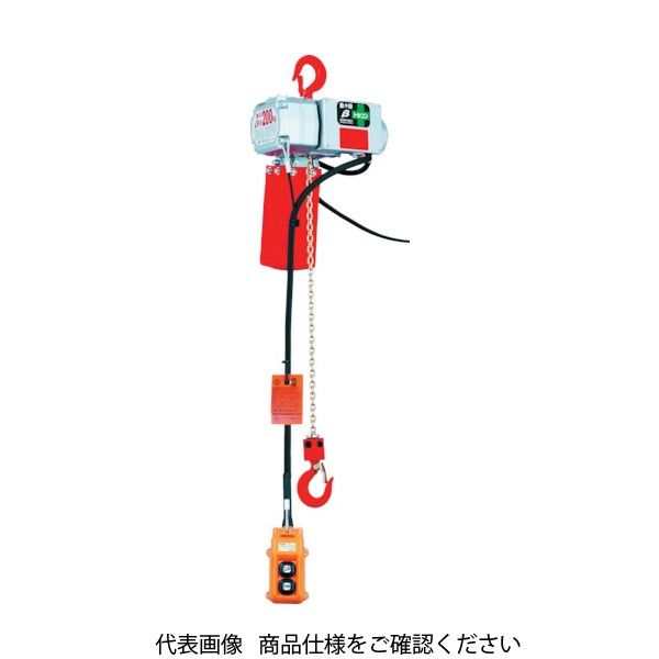 象印チエンブロック 象印 ベータ型小型電気チェンブロック 定格荷重125KG 揚程3M (BSーK1230) BS-K1230 1台(1個)（直送品）