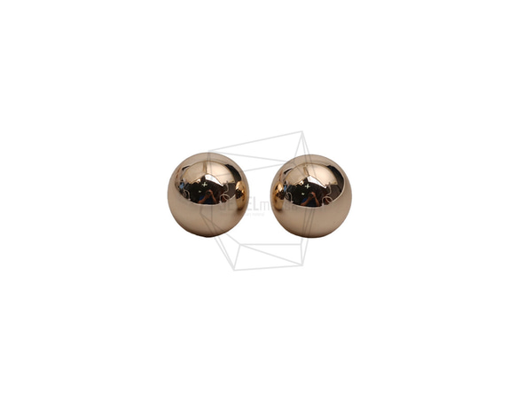 ERG-2738-G【4個入り】ラウンドボールピアスキャッチ,Round ball Earrings Back