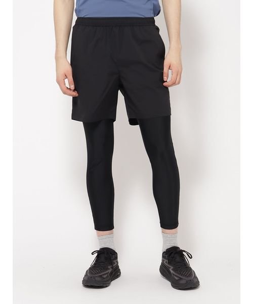 軽量 はっ水 ストレッチ for RUN ベーシックパンツ+タイツ MENS