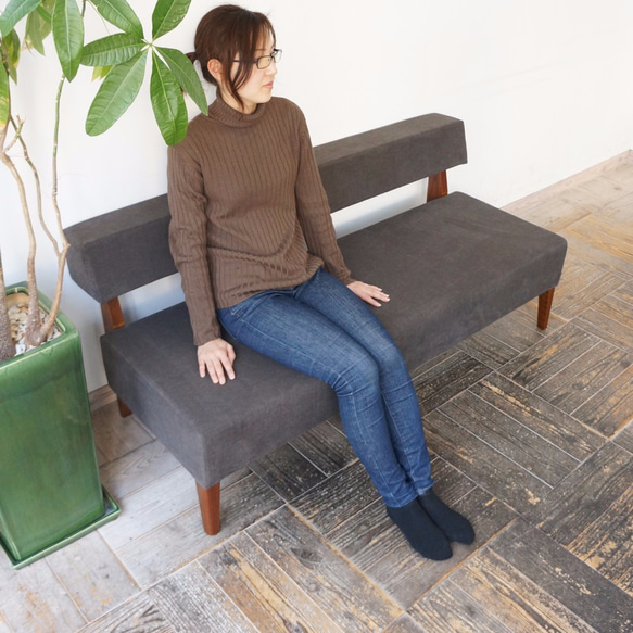 2.5s Border sofa（ BR × CACAO SA-16 ）