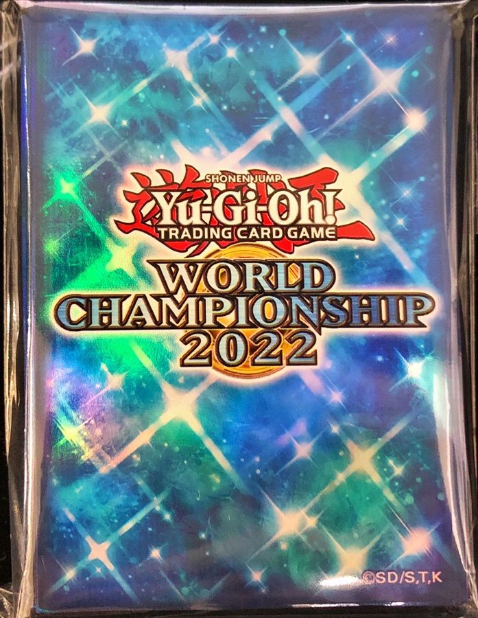 〔状態A-〕スリーブ『WORLDCHAMPIONSHIP2022』100枚入り【-】{-}《スリーブ》