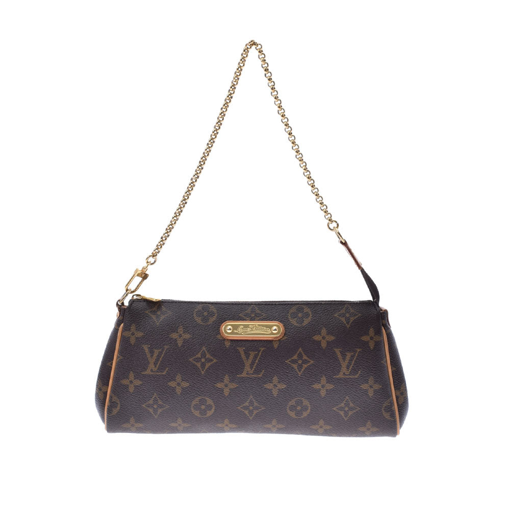 LOUIS VUITTON ルイヴィトン モノグラム エヴァ ブラウン M95567 レディース モノグラムキャンバス 2WAYバッグ Bランク 中古 