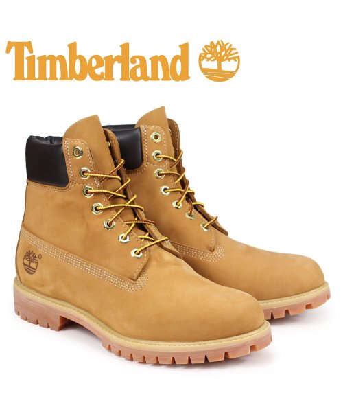 ティンバーランド Timberland ブーツ メンズ MENS 6－INCH PREMIUM WATERPROOF BOOTS 6インチ イエロー 10061