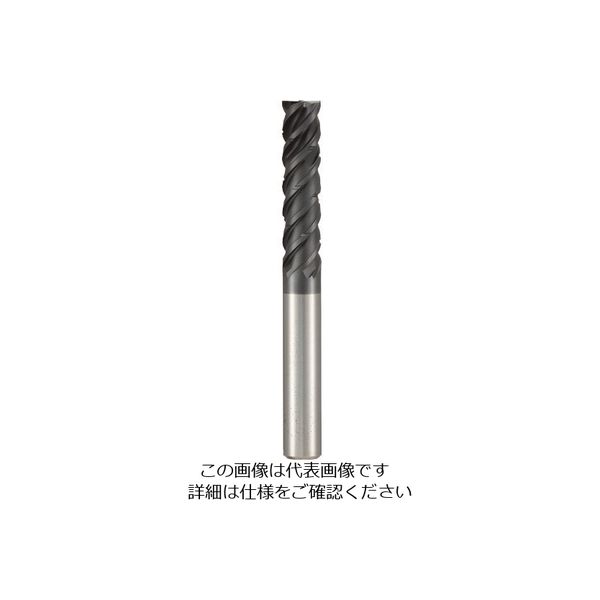 グーリング 4枚刃Speedエンドミル セミロングSuperAコート 12mm 6766 12.000 182-1929（直送品）