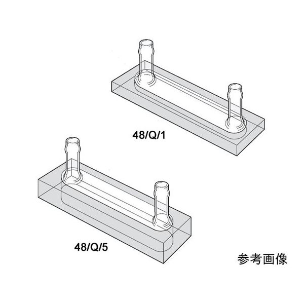 Starna Scientific 短光路フロー石英セル