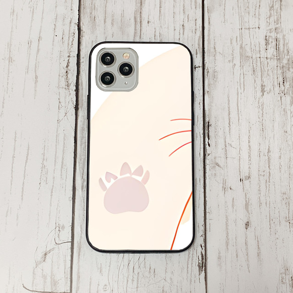 iphoneケース1-4-40 iphone 強化ガラス ねこ・猫・ネコ 箱2 かわいい アイフォン iface