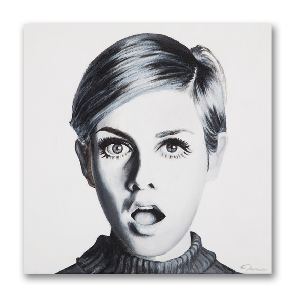 ツイギー Twiggy, Acrylic on canvas