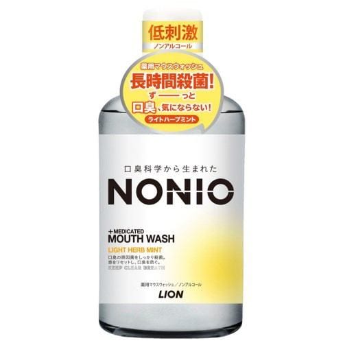 ライオン ＮＯＮＩＯマウスウォッシュＬハーブミント６００ＭＬ NONIO