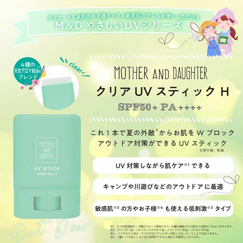 クリア UVスティック SPF50+ PA++++ 15g