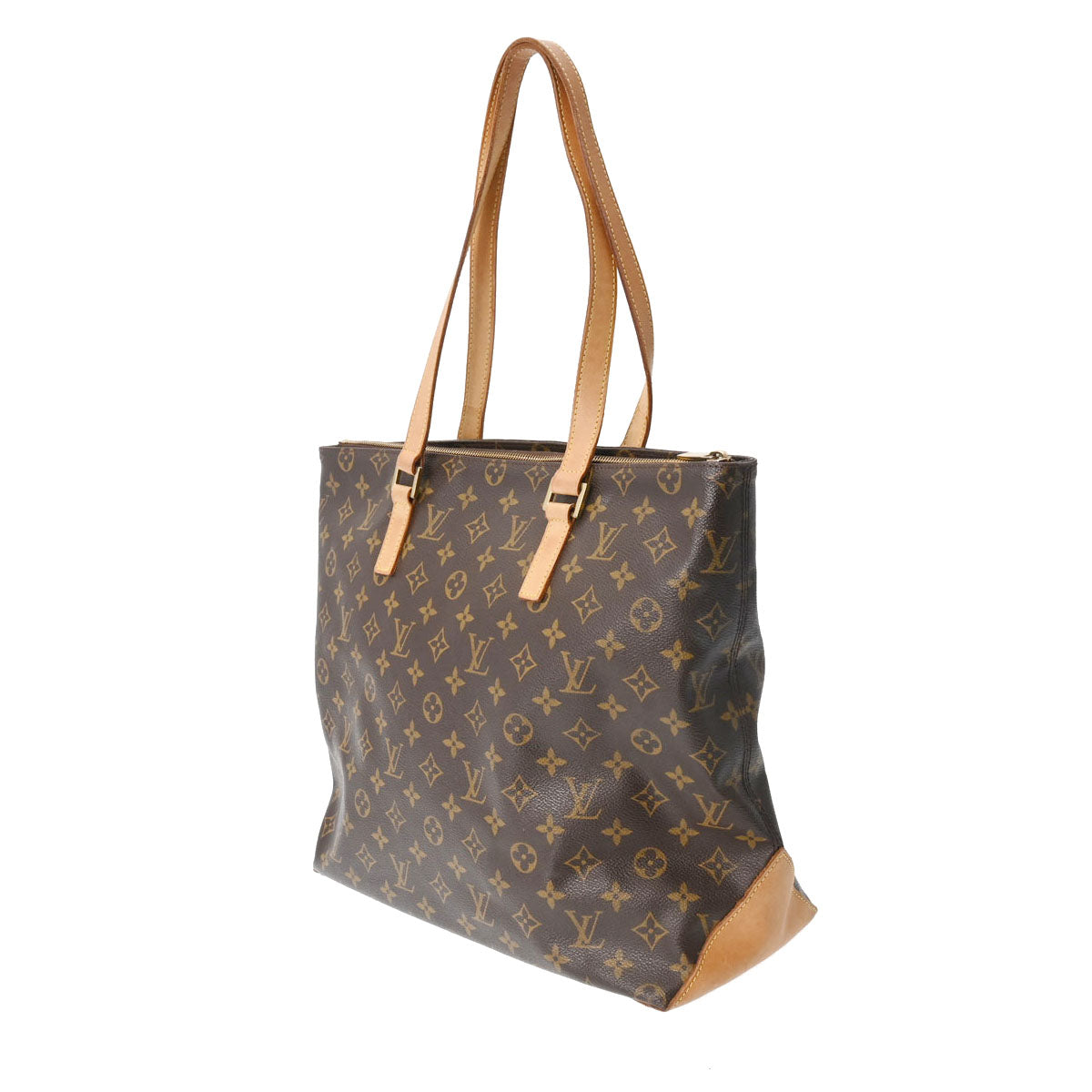 LOUIS VUITTON ルイヴィトン モノグラム カバメゾ ブラウン M51151 レディース モノグラムキャンバス トートバッグ Bランク 中古 