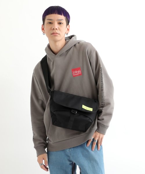 Nylon Messenger Bag JR Flap Zipper Pocket W.P.L.【オンライン限定】