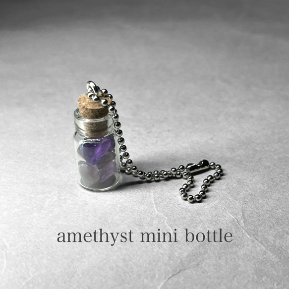 amethyst xs bottle：pebble stone / アメジストxsボトル A