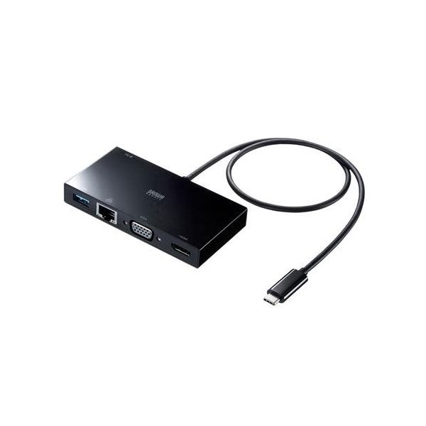 エスコ（esco） ［USB Type C］ モバイルドッキングステーション 1個 EA764BY-156（直送品）