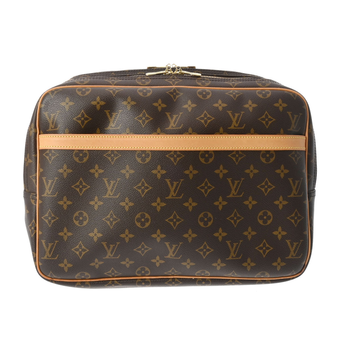 LOUIS VUITTON ルイヴィトン モノグラム リポーターGM ブラウン M45252 レディース モノグラムキャンバス ショルダーバッグ ABランク 中古 