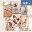 D317★lace magazine★素材紙6種類セット★コラージュに★