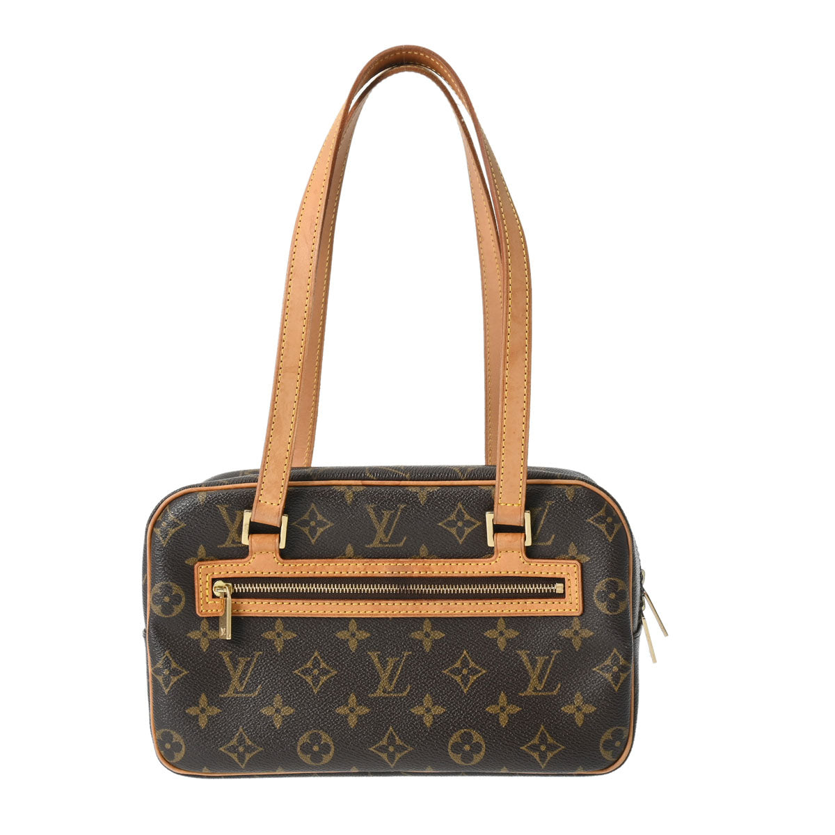 LOUIS VUITTON ルイヴィトン モノグラム シテ MM ブラウン M51182 レディース モノグラムキャンバス ハンドバッグ Bランク 中古 