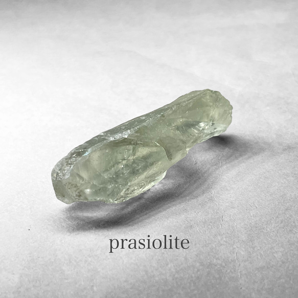 prasiolite：green amethyst / プラジオライト：グリーンアメジスト I