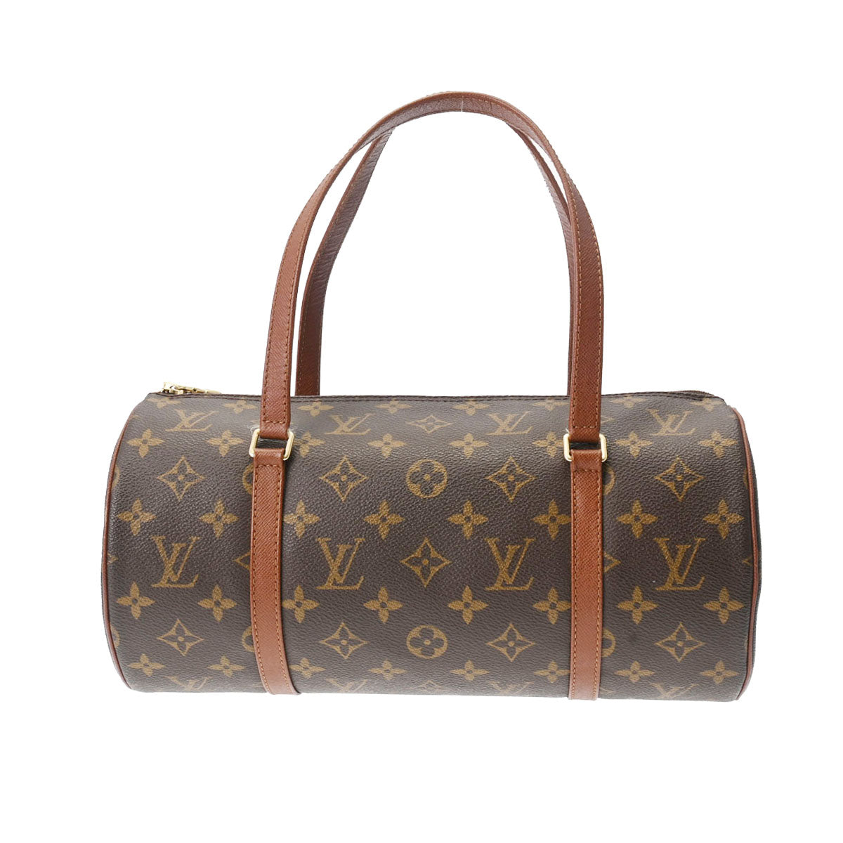 LOUIS VUITTON ルイヴィトン モノグラム パピヨン GM ブラウン M51365 レディース モノグラムキャンバス ハンドバッグ ABランク 中古 