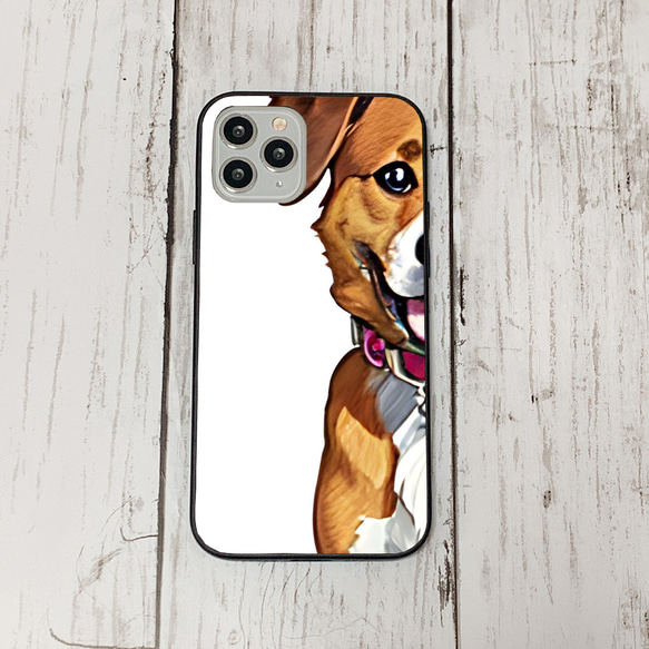 iphoneケース3-5-30 iphone 強化ガラス 犬・いぬ・ワンちゃん 箱13 かわいい アイフォン iface