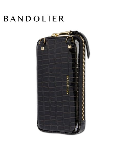 BANDOLIER バンドリヤー ケース ポーチ スマホ 携帯 エキスパンデッド クロックブラック ポーチ メンズ レディース EXPANDED POUCH C