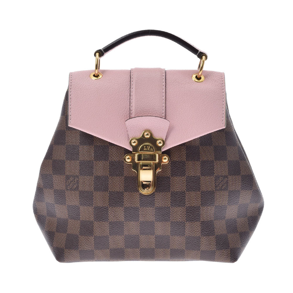 LOUIS VUITTON ルイヴィトン ダミエ クラブトン バックパック 2WAYバッグ マグノリア N42259 レディース ダミエキャンバス リュック・デイパック Aランク 中古 