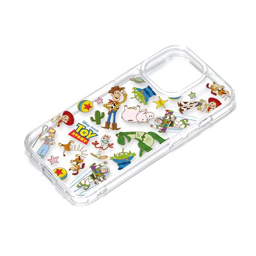 PGA PG-D23DPT05TOY iPhone15ProMax クリアハイブリッドケース Premium Style トイ・ストーリー PGD23DPT05TOY