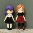 レースブラウス【オビツ11】ymyドール【ねんどろいどどーる】