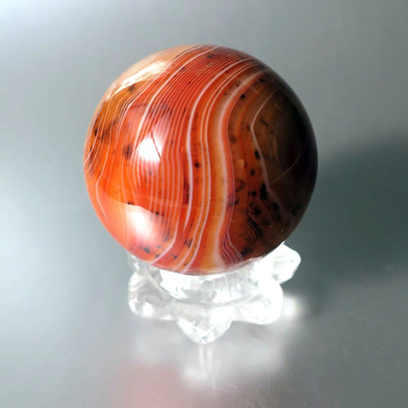 ボツワナアゲート（縞瑪瑙）スフィア Botswana Agate Sphere