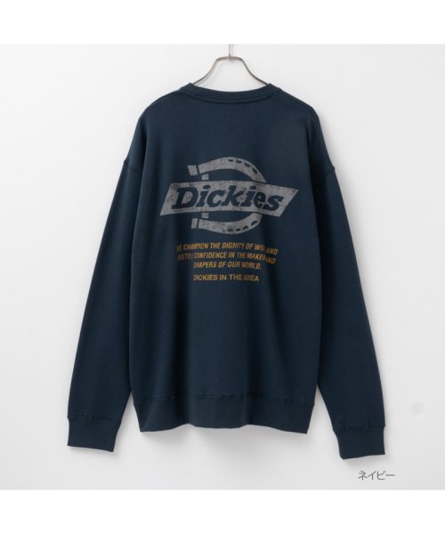 [大きいサイズ] Dickies ディッキーズ 裏毛グラフィックトレーナー キングサイズ 3478－6531KG