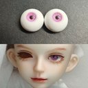 【12mm14mm16mm18mm】 ドールアイ ハンドメイドドール bjd 目 オビツ11 アイサイズ14/6 -4273