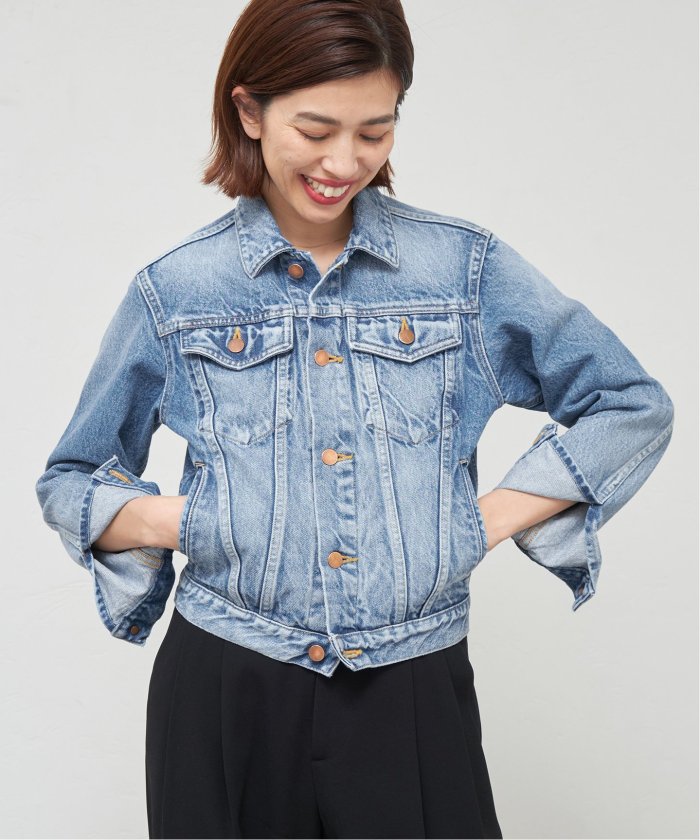 イエナ/【INSCRIRE/アンスクリア】Tight Fit Denim Jacket デニムジャ･･･