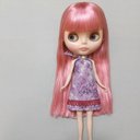 ジョリーフルール『My Little Tailor』を使ったホルターネックワンピース　ブライス　リカちゃん　アウトフィット