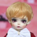 BJD 1/3 1/4  1/6人形 ドール用ウィッグ カツラ 耐熱 ハンドメイドzxww-405