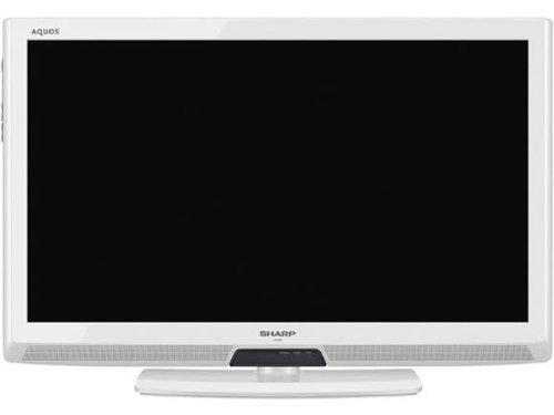 SHARP 26型 ハイビジョン 液晶テレビ ホワイト AQUOS LC-26V5-W【中古品】