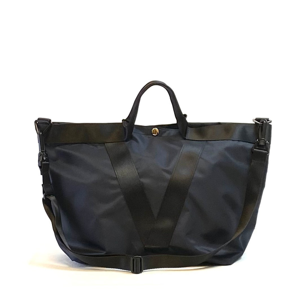 Twill/French tote  M/Navy