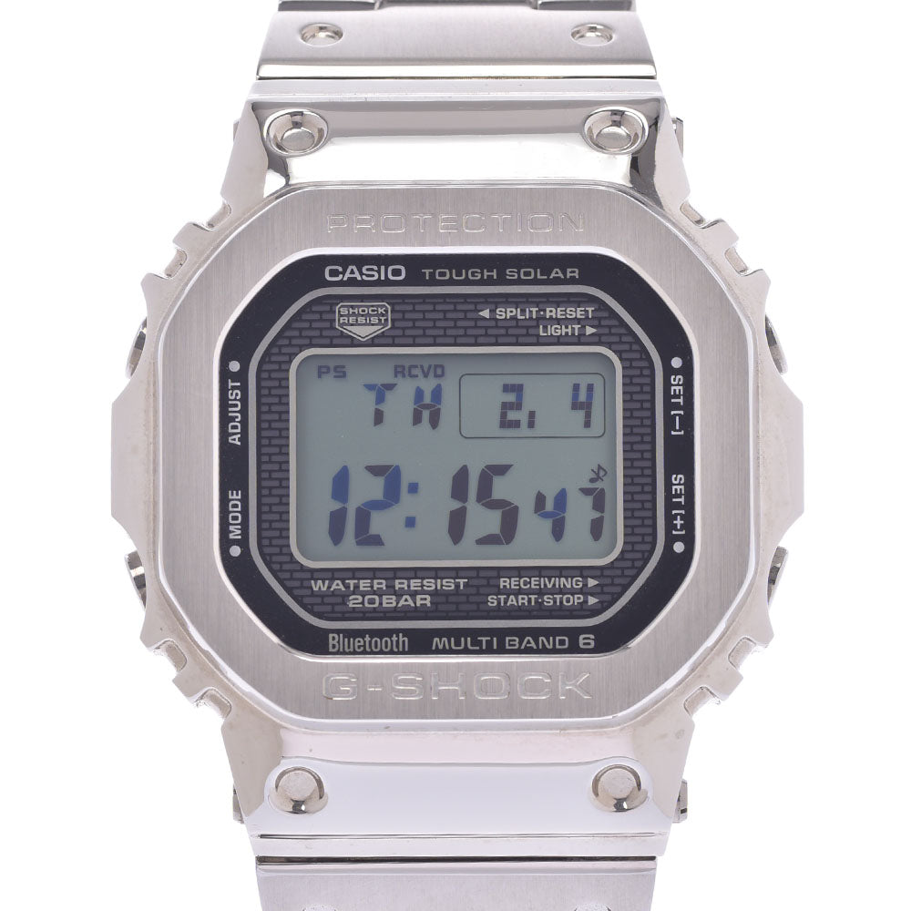 G-SHOCK ジーショック GMW-B5000 メンズ SS 腕時計 ソーラー電波時計 黒文字盤 ABランク 中古 