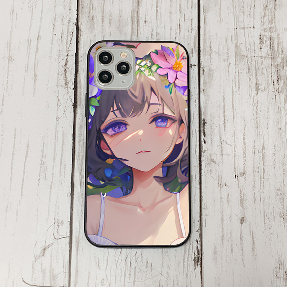 iphonecase11-2_7 iphone 強化ガラス お花(ic) アイフォン iface ケース