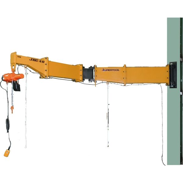 二速型電動チェーンブロック付ジブクレーン スーパーツール